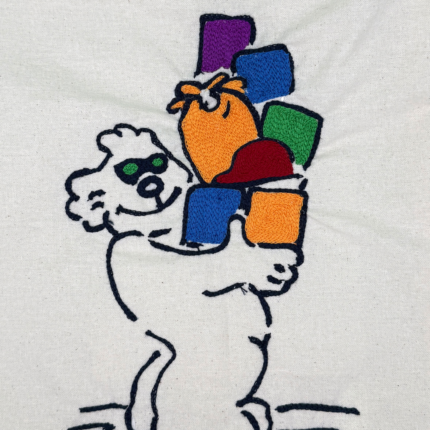 CHAIN-STITCH BAG JAZZ DOGG
